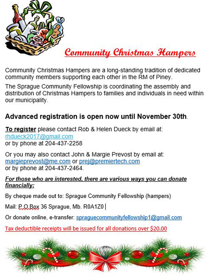 Sprague congregation and border crossing guards bring Christmas cheer